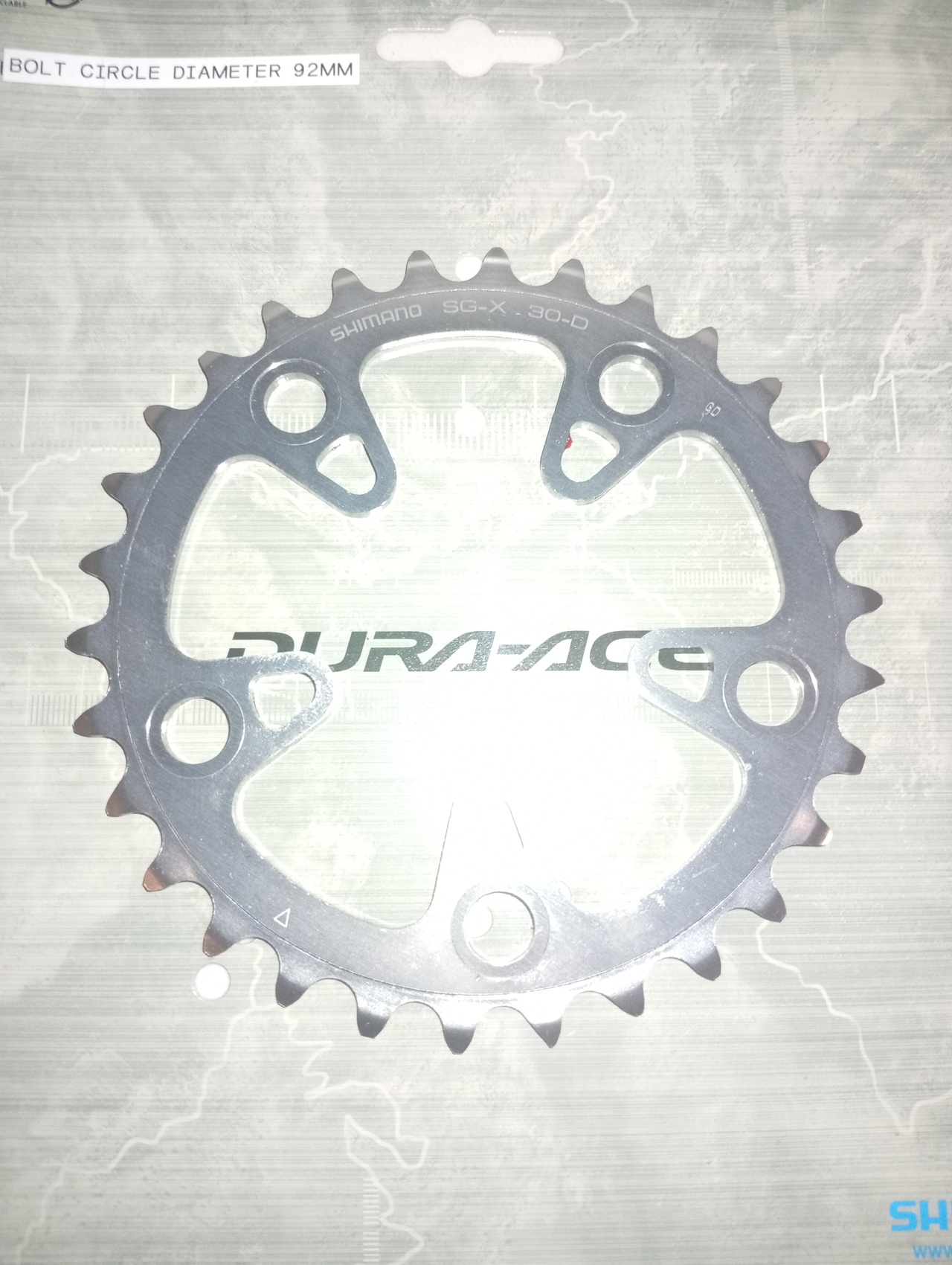 Shimano FC-7800 Dura-Ace Kettenblatt (30Z) inneres KB 92mm BCD für Triple DA € 60  